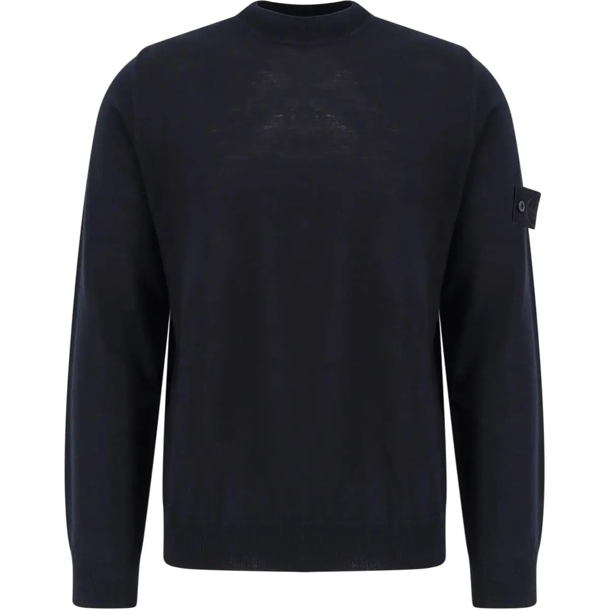 STONE ISLAND Logo Patch Crewneck Jumper