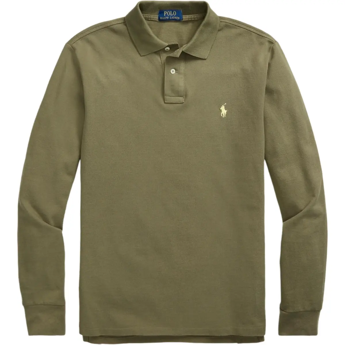 Polo Ralph Lauren Polo Shirt Custom Slim Fit Men's Green