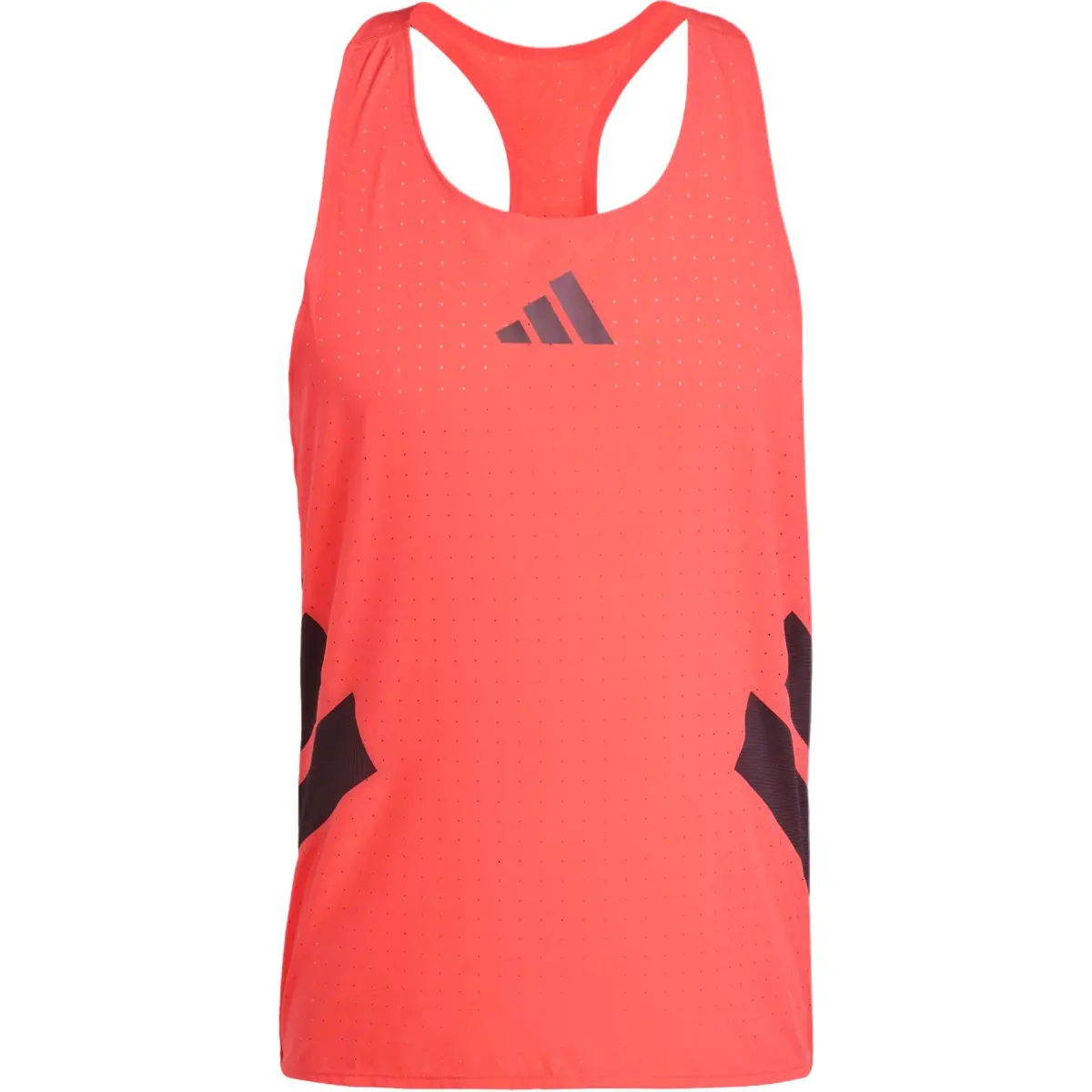 Adidas Tank Tops Men's Red Crew Neck Moderate Other