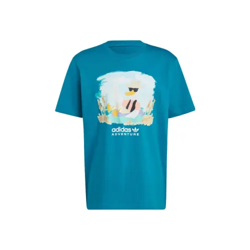 Adidas Originals T Shirt Men's Teal Green
