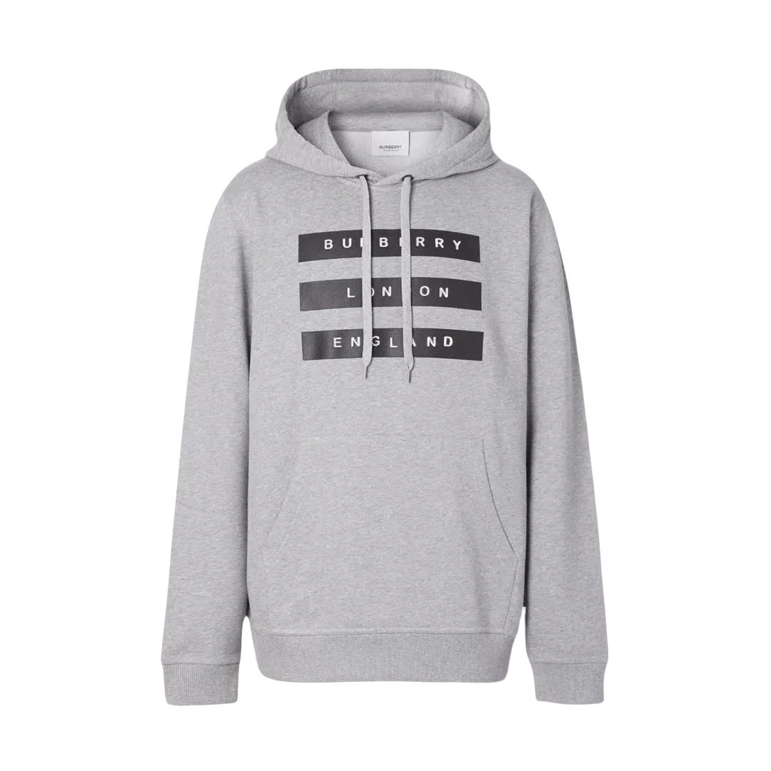 Мужское худи Burberry (серое)