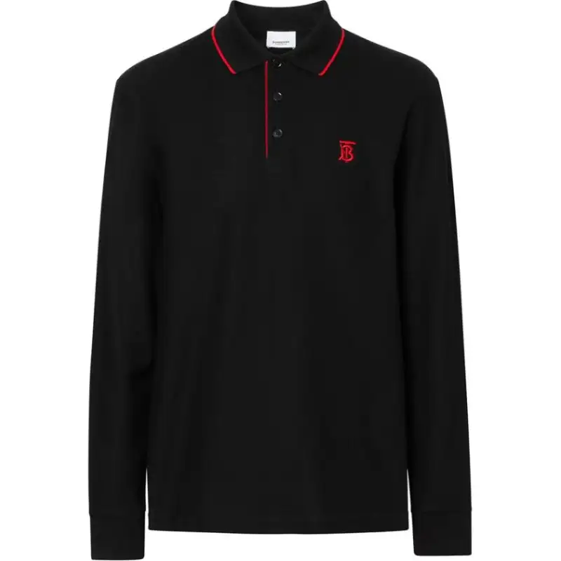 Burberry Polo Shirt Men's Black