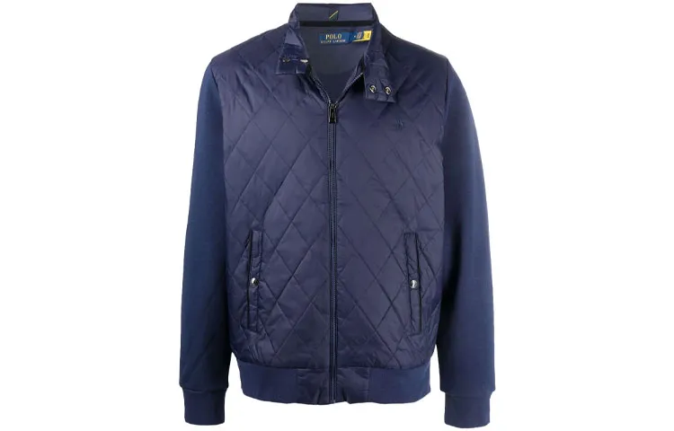 Polo Ralph Lauren Jackets Men's Blue Stand Collar Moderate Other