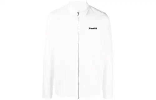 PRADA Jackets Men's White Lapel Moderate