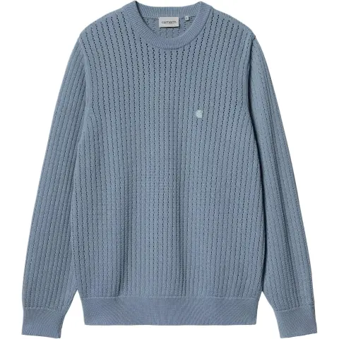 Carhartt WIP Calen Sweater Knitwear Unisex Sky Blue