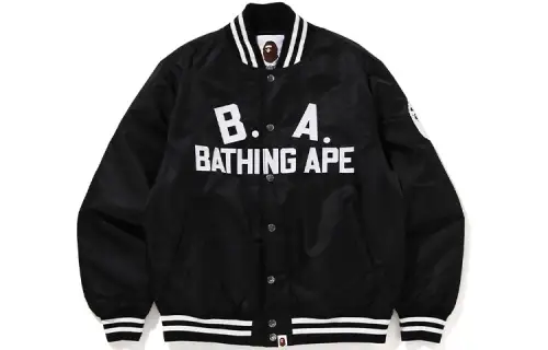 Bape B.A Nylon Varsity Jacket