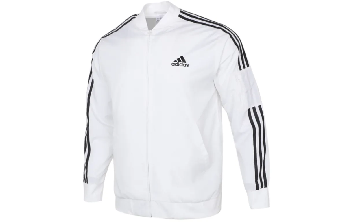 Adidas Free Shipping With AdiClub Essentials Woven 3 Stripes Jacket