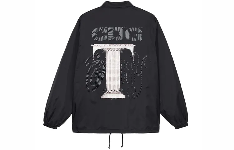 Stussy X CDG Jackets Unisex Black Lapel Moderate Other