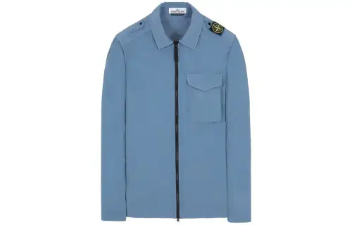STONE ISLAND Jacket Men's Haze Blue