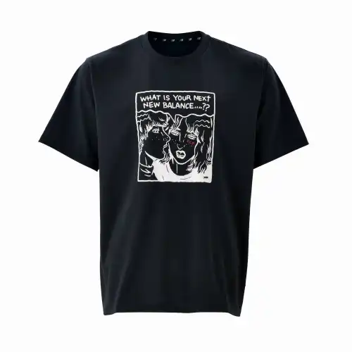 New Balance Yugo 9BOX FC T Shirt Unisex Black