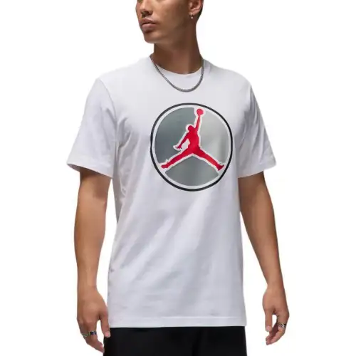 JORDAN Logo-Printed Crewneck T-Shirt
