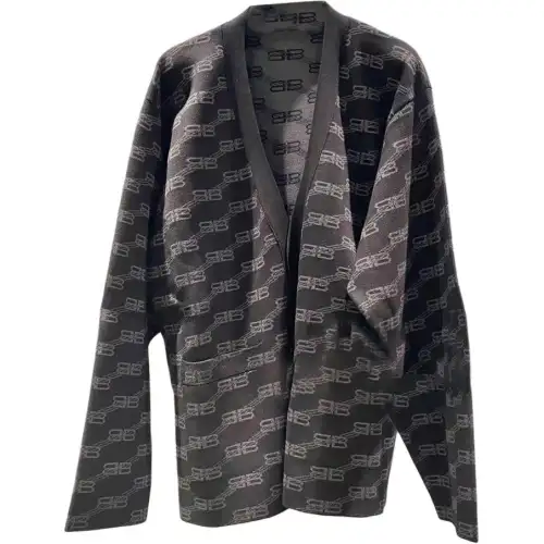 Balenciaga Knitwear Regular Fit Men's Black