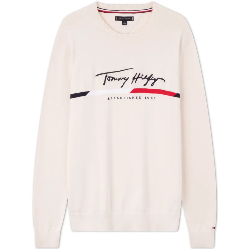 Tommy Hilfiger Knitwear Men's Crew Neck Moderate