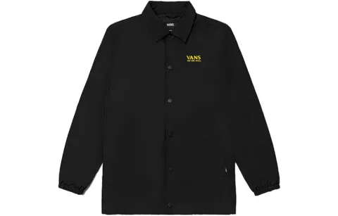 Vans Jackets Men's Black Lapel Moderate