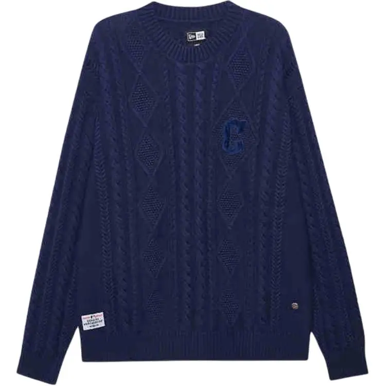 New Era FW24 Knitwear Unisex Navy Blue