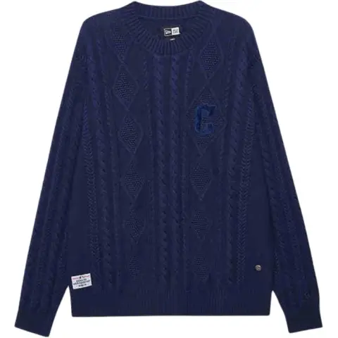 New Era FW24 Knitwear Unisex Navy Blue