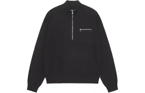 Stussy SS24 Drop2 Half-zip Mock-neck Jumper