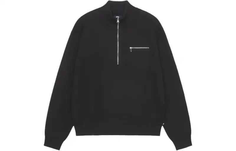 Stussy SS24 Drop2 Half-zip Mock-neck Jumper