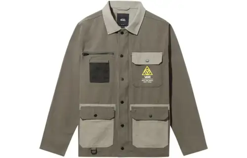 Vans Men's Drill Chore Military Jacket 'Army Green'