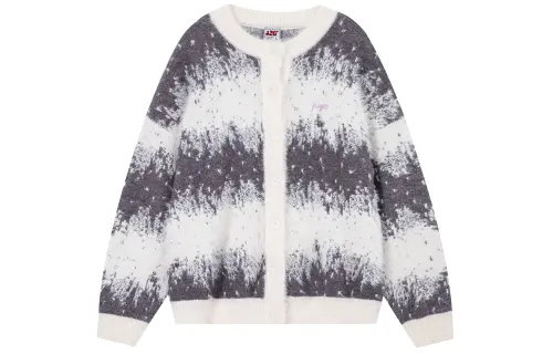 F426 Knitwear Unisex Crew Neck Moderate Cardigan