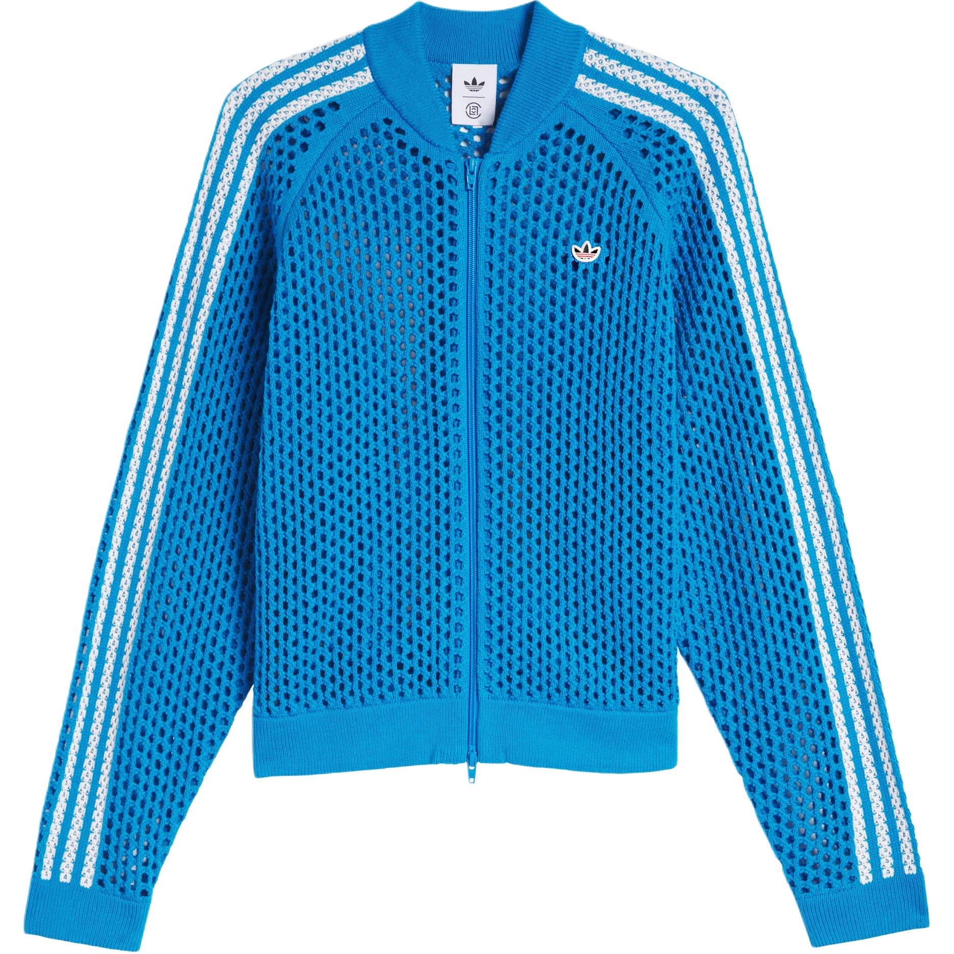 Джемпер adidas originals x CLOT Track (синий)