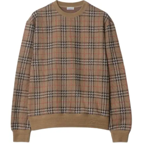 Burberry Vintage Check Crewneck Jumper