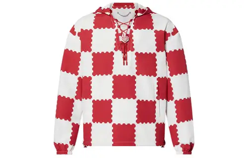 LOUIS VUITTON Jacket Men's Red White