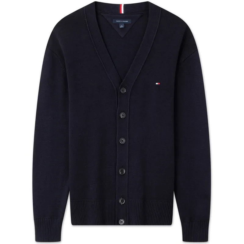 Tommy Hilfiger Knitwear Men's V-neck Moderate Cardigan