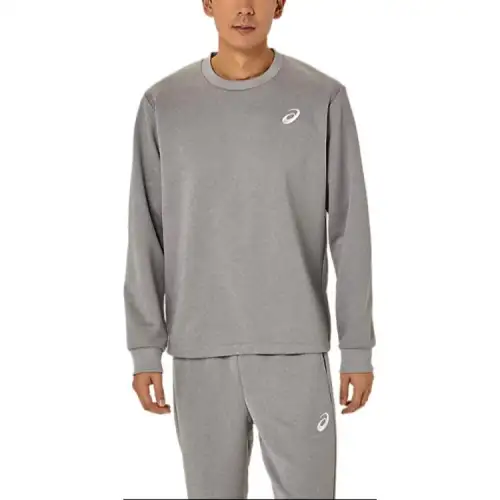 Asics Sheet Rock Heather Sweatshirt Unisex Heather Multicolor