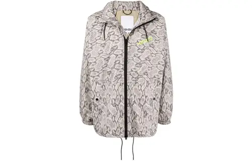 Kenzo snakeskin print lightweight jacket