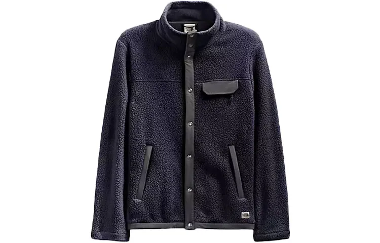THE NORTH FACE Jackets Men's Blue Stand Collar Thickened Other
