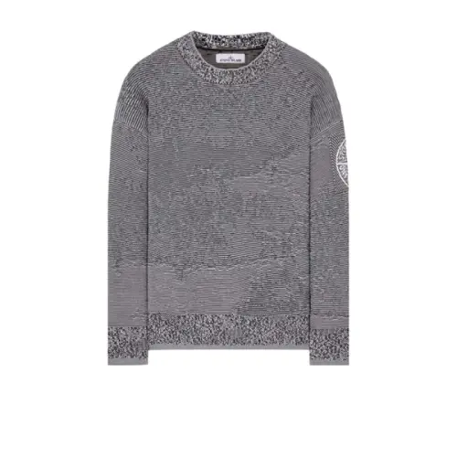 STONE ISLAND SS24 Knitwear Men's Gray