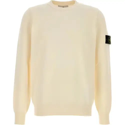 STONE ISLAND Compass Patch Crewneck Jumper