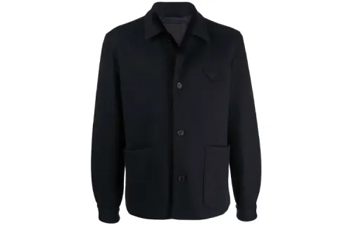 PRADA FW21 Jackets & Coats Men's Dark Blue
