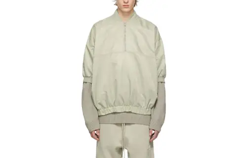 Fear Of God Essentials SS22 Jacket Men's Gray Green