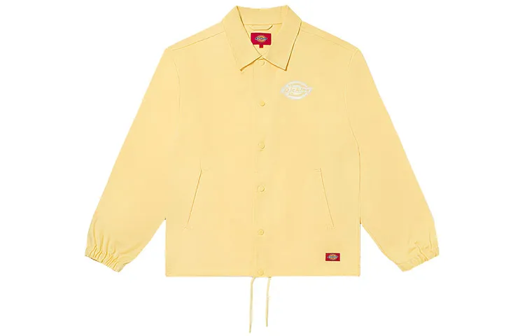 Dickies Jackets Unisex Light Banana Yellow Lapel Moderate Other