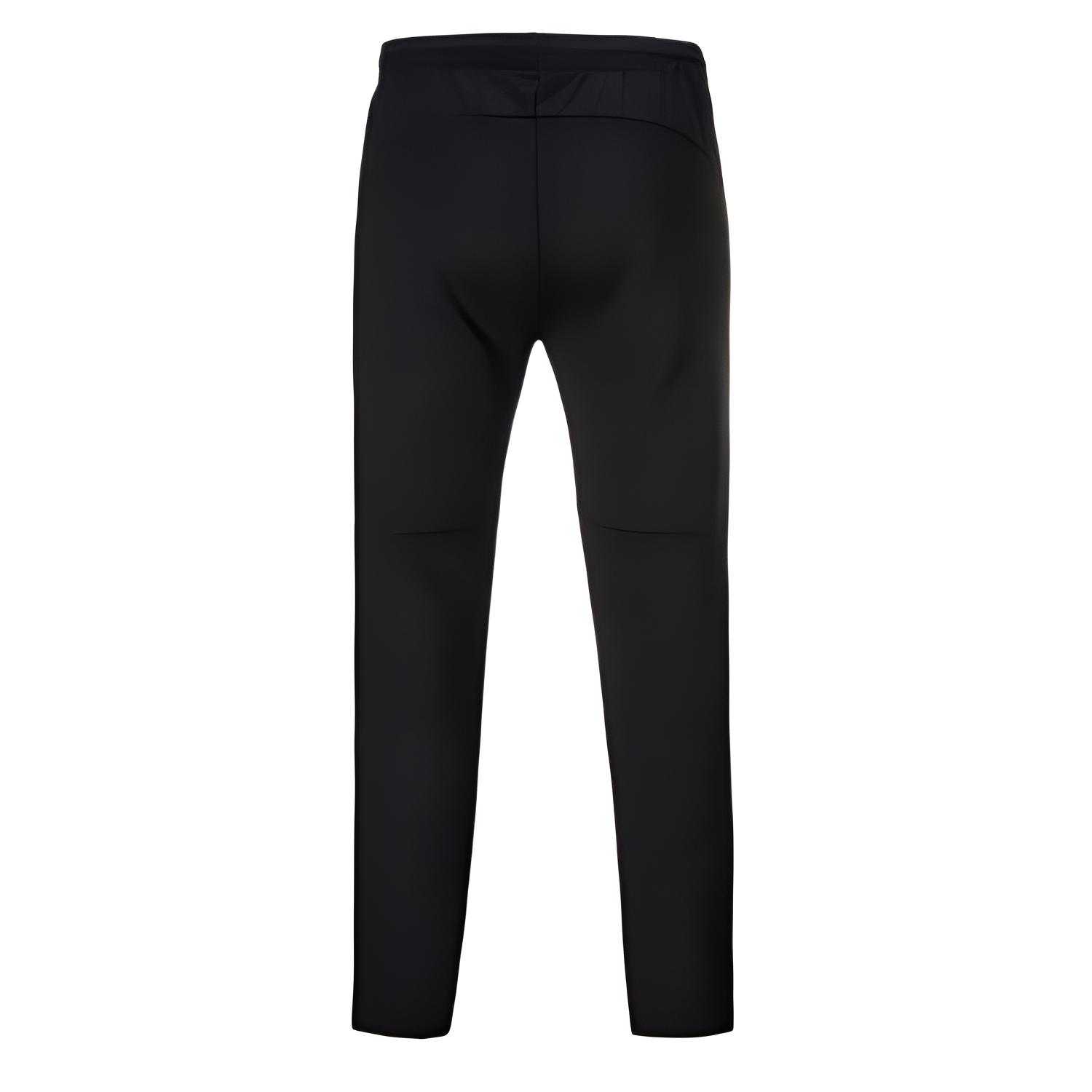 YONEX Flash Logo Fleece Lined Thermal Mid Rise Solid Color Sports Pants Men’s Black