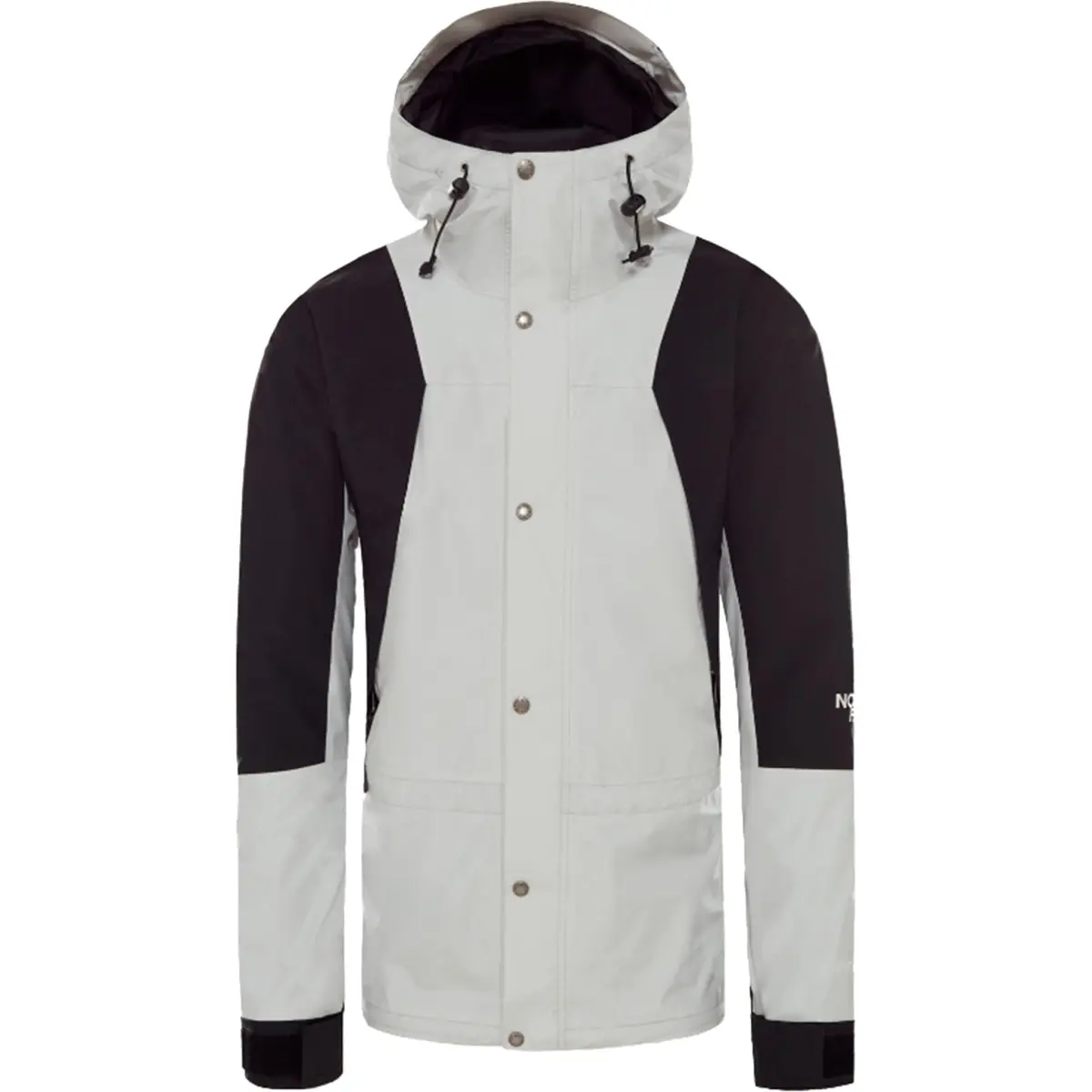 THE NORTH FACE 1994 Jackets Men's White Hooded (Non-detachable) Moderate Straight Fit
