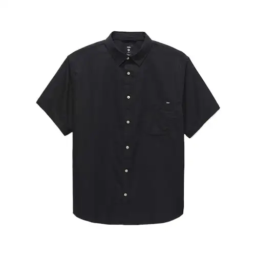 Vans Shirts Men's Black Lapel Moderate