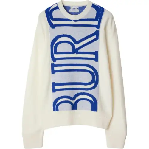 Burberry Logo Wool Sweater