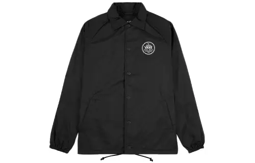 Vans Jackets Men's Black Lapel Moderate Other