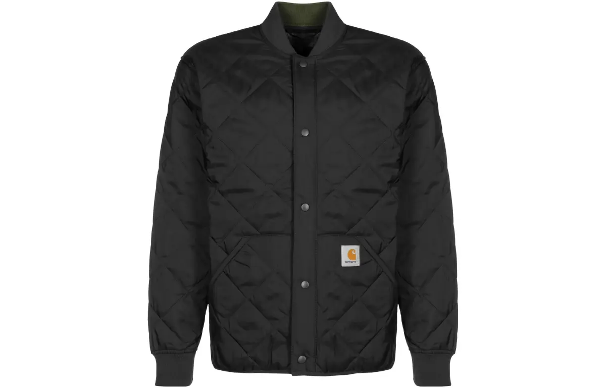 Carhartt WIP Jackets Men's Black Lapel Moderate Other