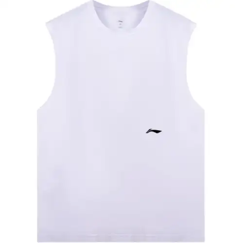 Li Ning Tank Top Men's Simple White