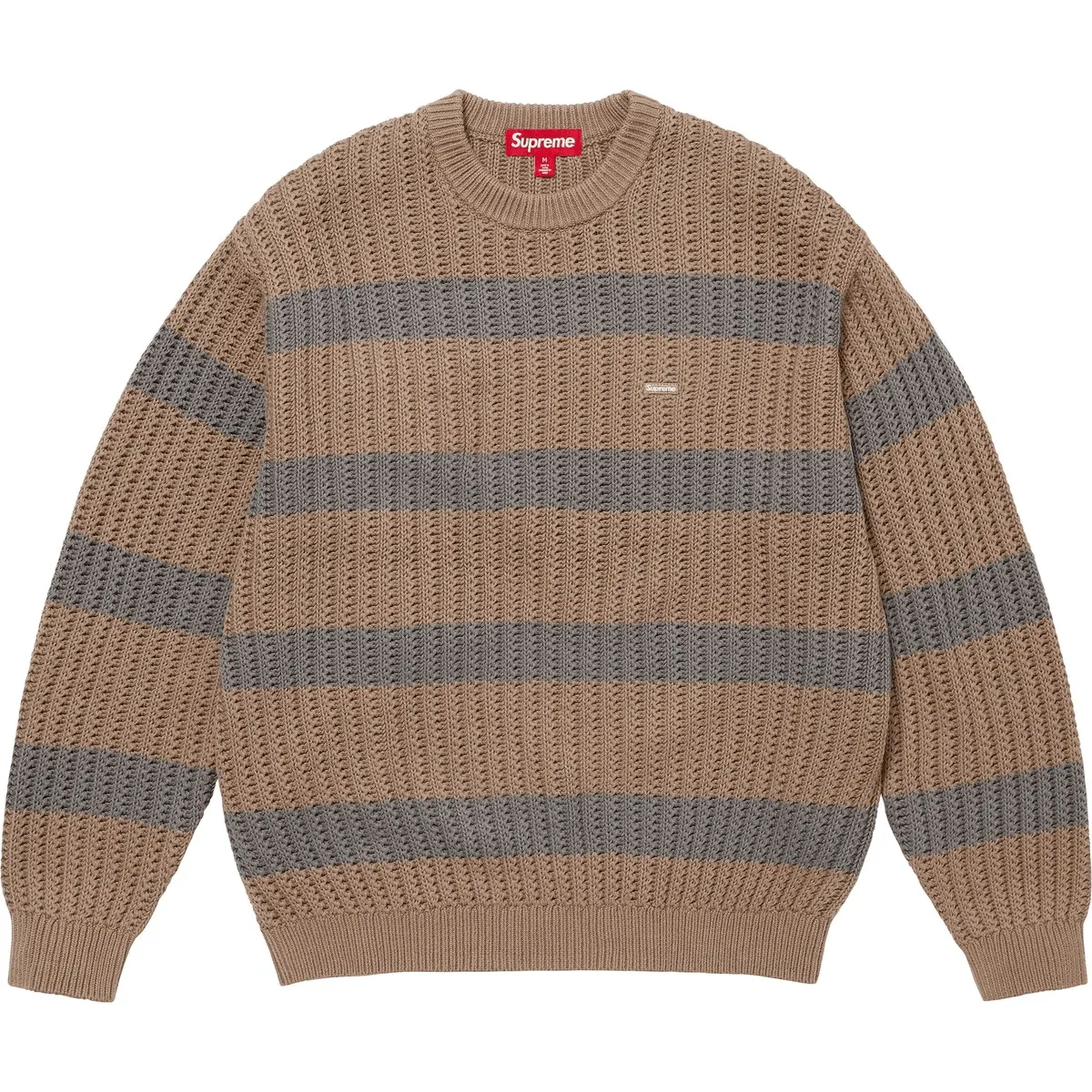 Supreme Loose Gauge Stripe Small Box Sweater