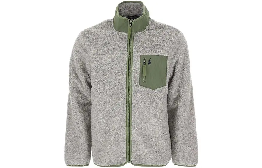 Polo Ralph Lauren Velvet feel Coat Men's Gray