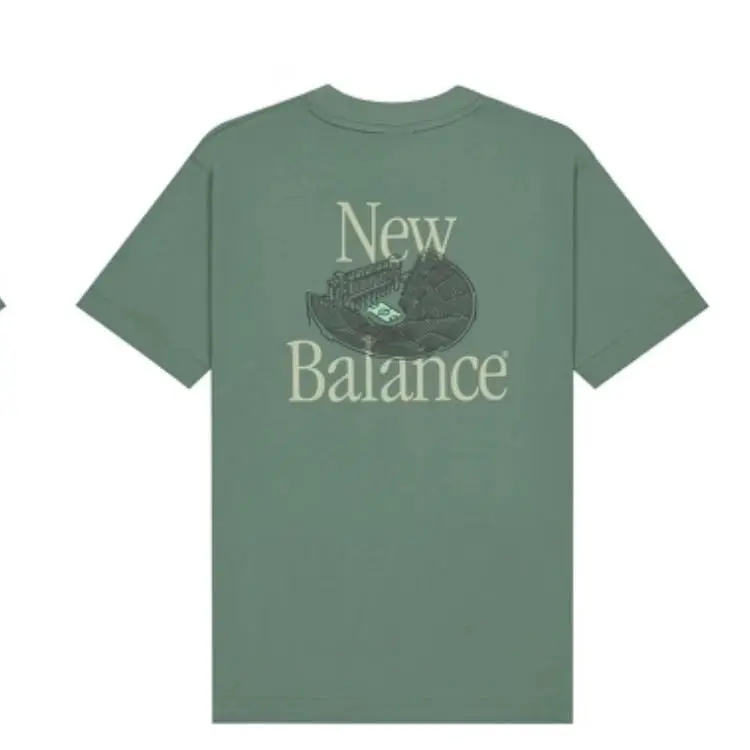 New Balance SS25 T Shirt Men's Army Green DKJ