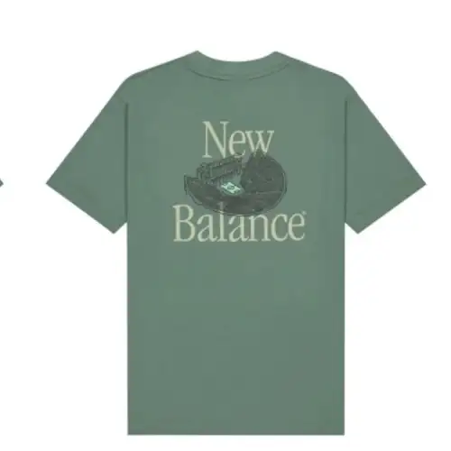 New Balance SS25 T Shirt Men's Army Green DKJ