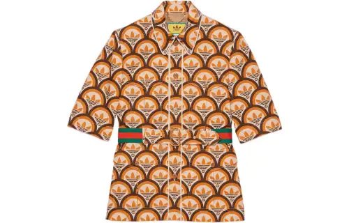 GUCCI X Adidas Interlocking G And Trefoil Jacket