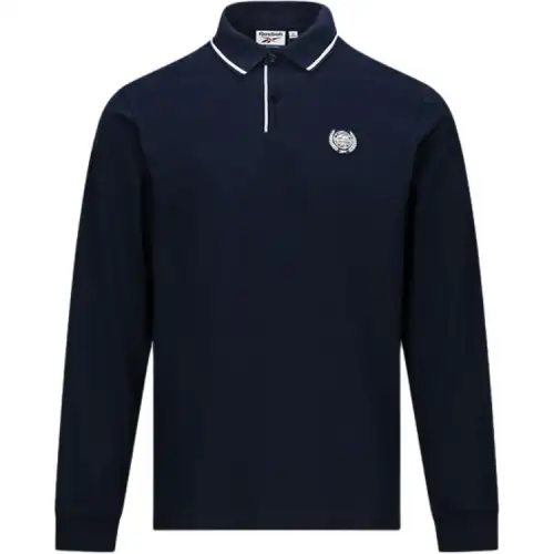 Reebok Polo Shirt Men's Navy Blue