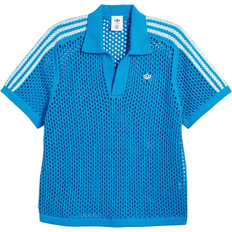 Adidas X Edison Chen Crochet Polo Shirt
